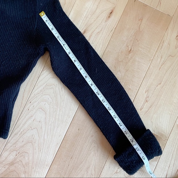 La Petite Francaise Knit Cropped Cardigan Black S - Picture 10 of 11